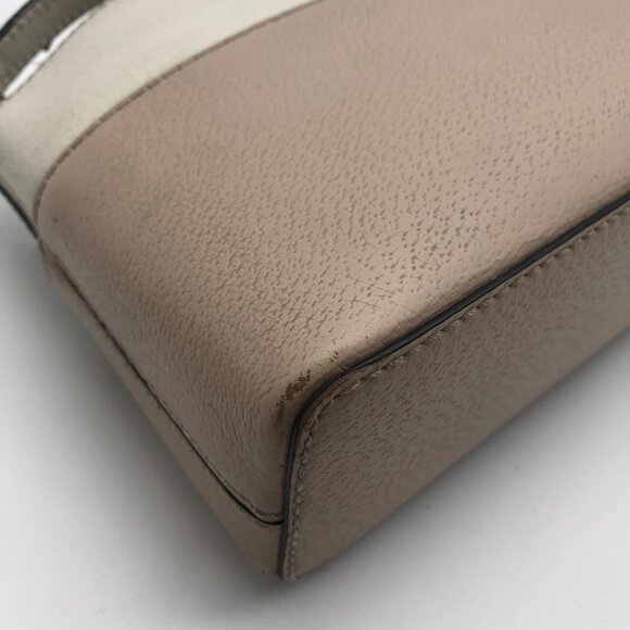 Kate Spade Mauve & Ivory Pebbled Leather Grove Street Millie Crossbody Bag - Picture 8 of 12